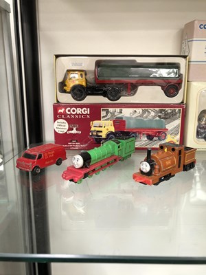 Lot 870 - Eight Thomas the Tank Engine die cast toys...