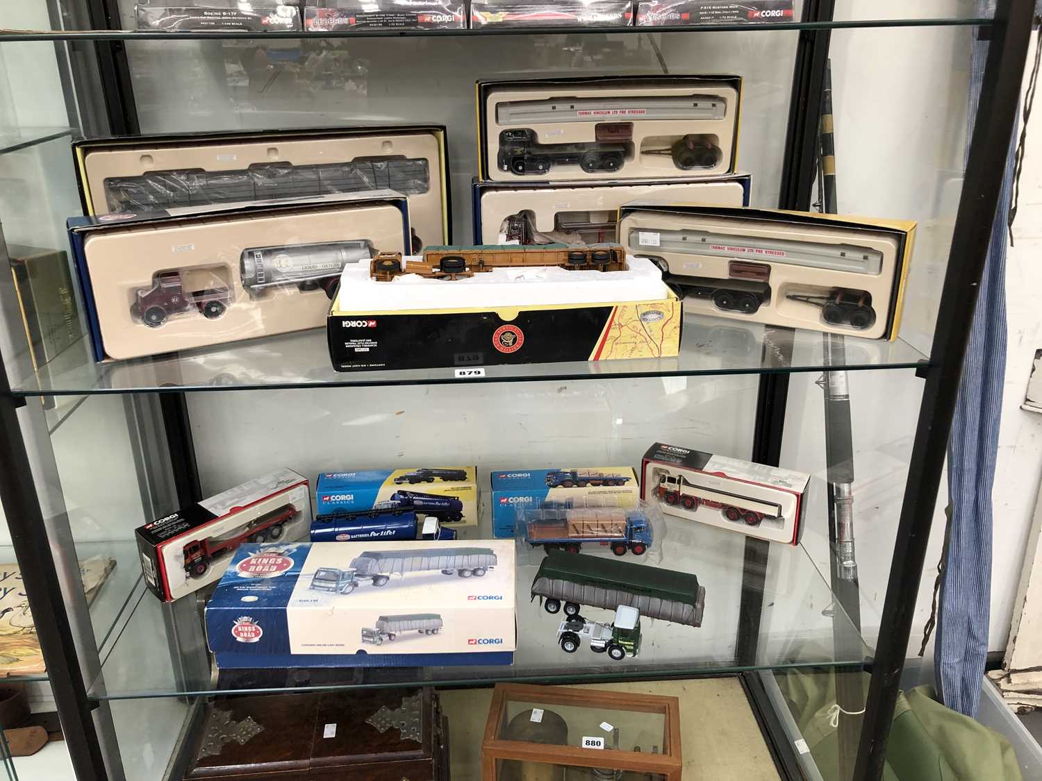 Lot 879 - Boxed Corgi Kings of the Road die cast vehicles