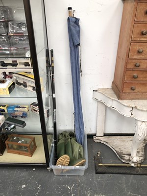 Lot 881 - A pair of waders together with Shakespeare and...