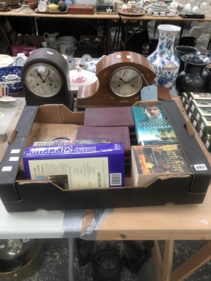 Lot 893 - Books on electrical wiring, novels, some 78rpm...