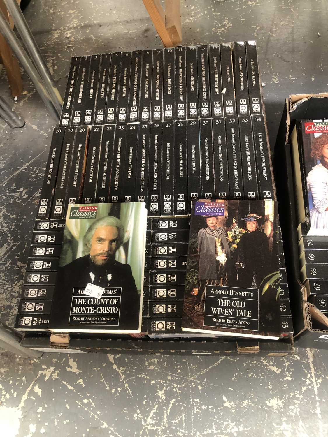 Lot 909 - A set of 'Talking Classics' boxed cassettes