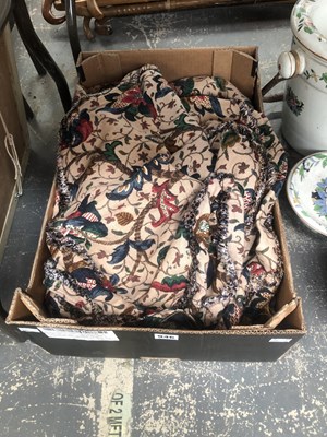Lot 946 - A collection of floral decorated cushion...
