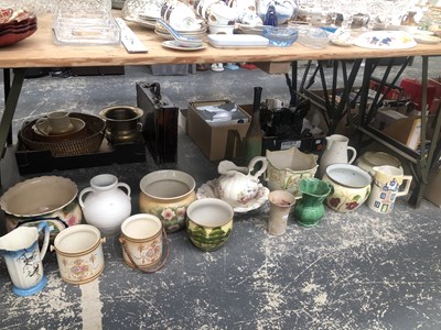 Lot 951 - Jugs, planters and vases