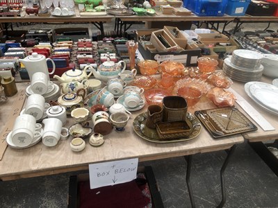 Lot 962 - A Poole coffee set, Torquay slip decorated...