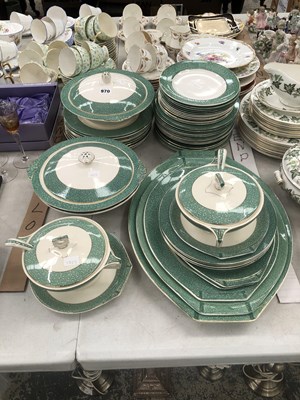 Lot 970 - A Meakin Florida Sol pattern dinner service