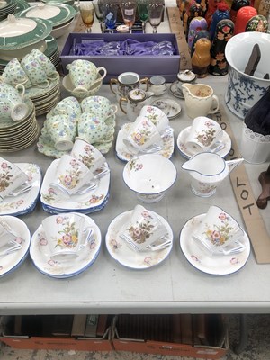 Lot 980 - Standard China, Foley, Royal Albert and other...