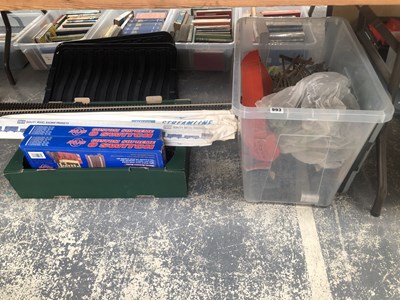 Lot 993 - 0 guage rail with two boxes of Atlas 'Custom...
