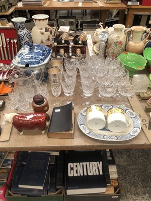 Lot 998 - A ships decanter ensuite with drinking glass,...