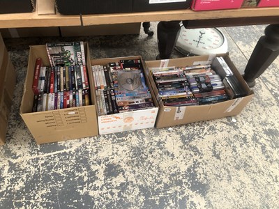 Lot 1010 - A large collection cased DVDs