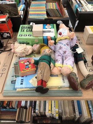 Lot 1014 - A boxed Adman 'Grandstand TV Game', three soft...