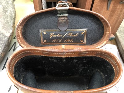 Lot 1018 - Leather cased Zeiss binoculars, opera glasses,...