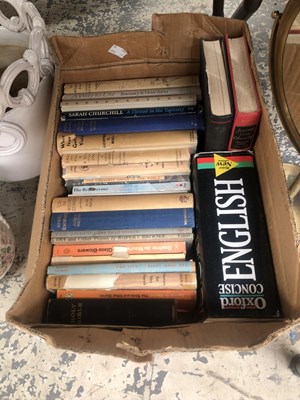 Lot 1021 - Planters, chamber pots, books and a brass...