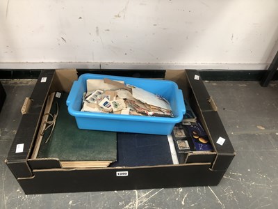 Lot 1090 - Albums and loose world postage stamps