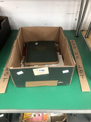 Lot 1105 - An album and some loose world postage stamps