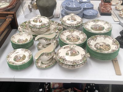 Lot 1144 - A Copeland Spode Byron pattern dinner service