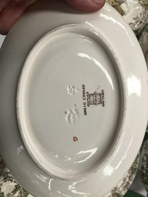 Lot 1144 - A Copeland Spode Byron pattern dinner service