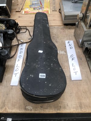 Lot 1035 - A violin in case (AF).