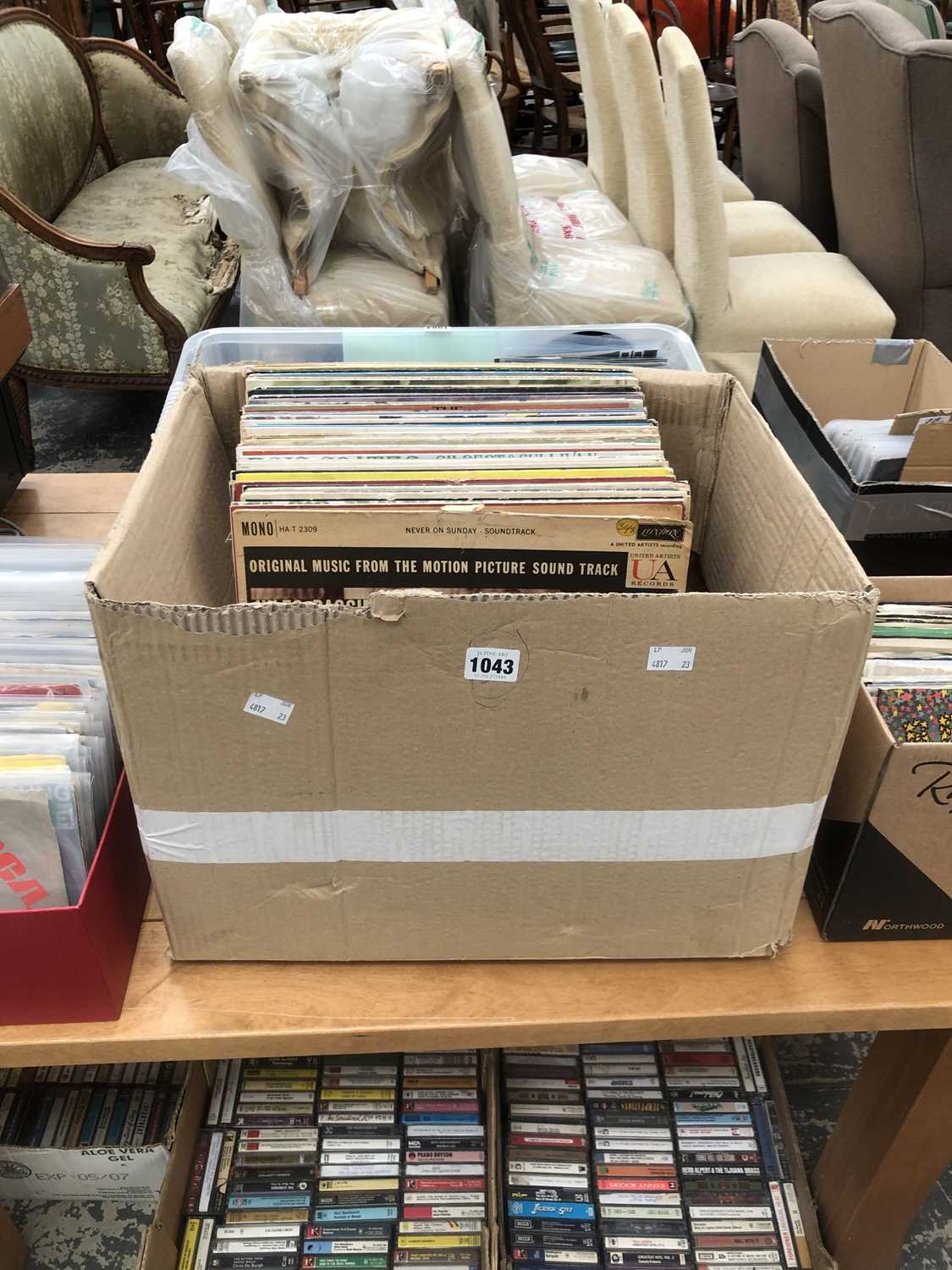 Lot 1043 - A collection of approx 60 LP records mostly...
