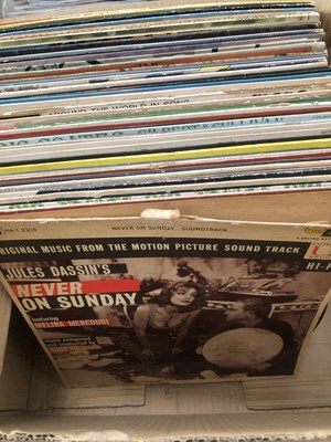 Lot 1043 - A collection of approx 60 LP records mostly...