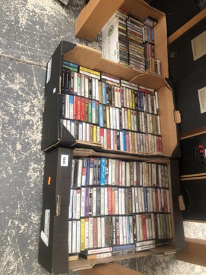 Lot 1045 - Music cassettes - Approx 250