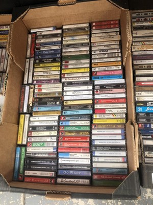Lot 1045 - Music cassettes - Approx 250