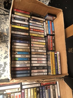 Lot 1045 - Music cassettes - Approx 250