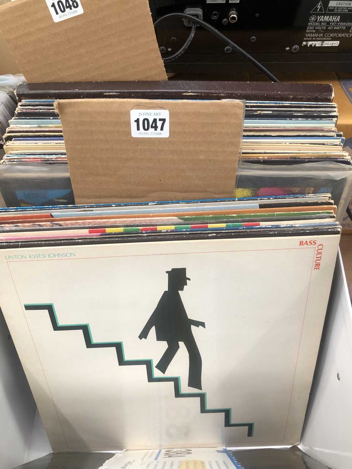 Lot 1047 - Reggae / Jazz 10 LP records + 1x12" single;...