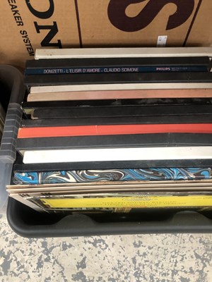 Lot 1055 - A large collection of classical LP records...