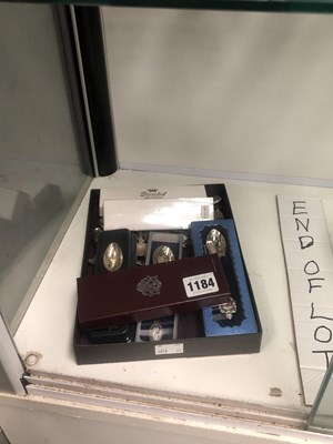Lot 1184 - A collection of souvenir tea spoons, including...
