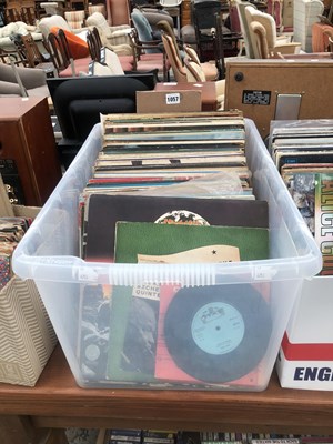 Lot 1057 - A collection of Rock / Classical LP records,...