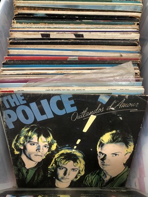Lot 1057 - A collection of Rock / Classical LP records,...