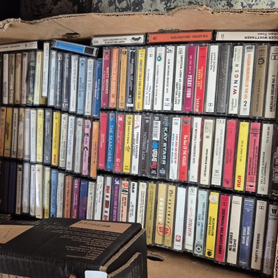 Lot 1062 - A large collection of cassettes including some...