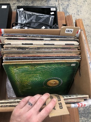 Lot 1073 - Rock LP records - 30 LPs including Alice...