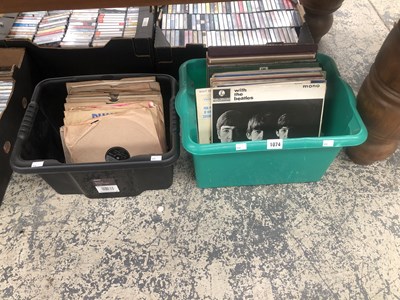 Lot 1074 - A small collection of LP records & 78s...