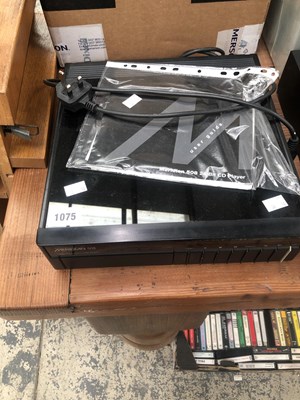 Lot 1075 - A Meridian 508 24 bit CD player with manual in...