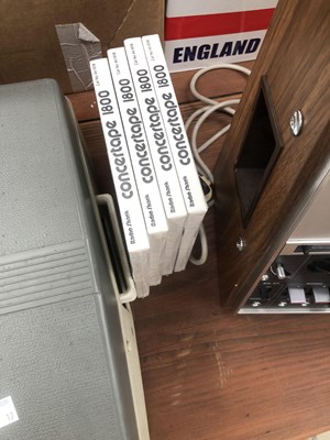 Lot 1077 - 2 Reel to reel tape recorders; A Sony TC-377...
