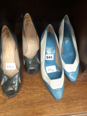 Lot 644 - Ladies Shoes. Six pairs of heels. Teatro,...