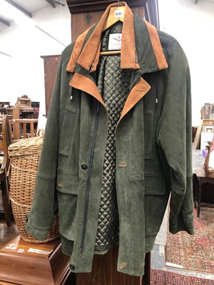 Lot 645 - A Gent's Green O.B.E. The Bespoke Leather...