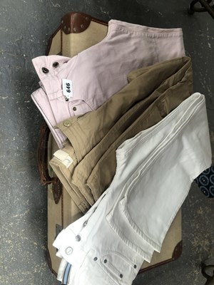 Lot 646 - Three pairs of Jeans/combats. Jack Wills W32...