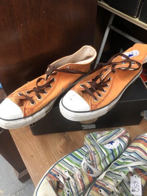 Lot 650 - Four pairs of men's Converse All Stars Chuck...