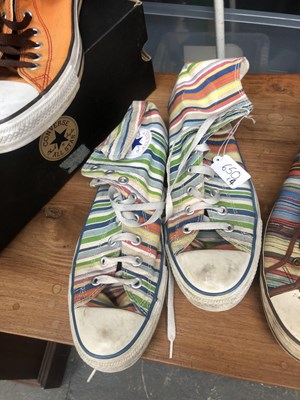 Lot 650 - Four pairs of men's Converse All Stars Chuck...