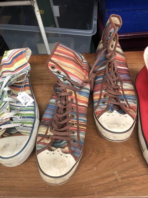 Lot 650 - Four pairs of men's Converse All Stars Chuck...