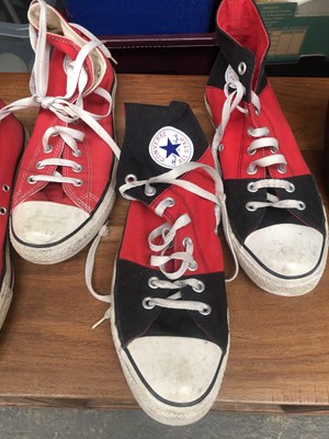 Lot 650 - Four pairs of men's Converse All Stars Chuck...