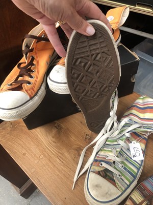 Lot 650 - Four pairs of men's Converse All Stars Chuck...