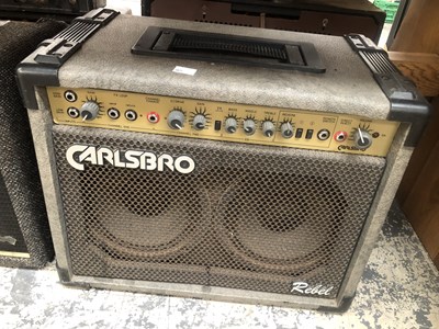 Lot 1086 - 3 guitar amp combos; A Marshall MG 15 CDR, A...