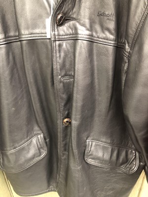 Lot 652 - A vintage MG Racing Red and Black jacket size...