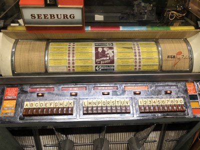 Lot 1 - A Seeburg Select-o-matic 200 juke box