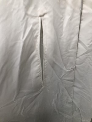 Lot 686 - Ladies clothing. A vintage wedding dress and a...