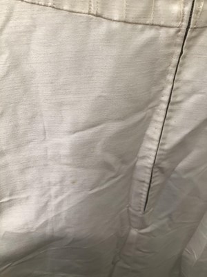 Lot 686 - Ladies clothing. A vintage wedding dress and a...