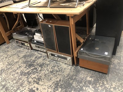 Lot 1088a - A collection of stereo HiFi equipment...